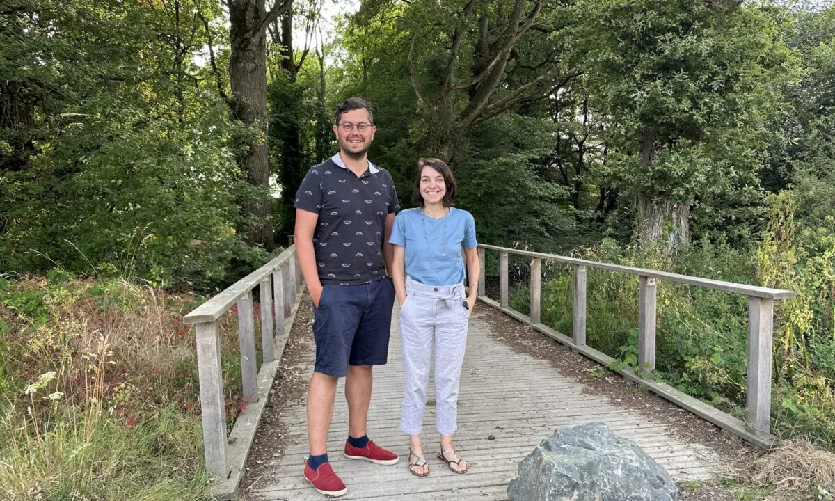 Pauline Blanquart et Morgan Jerabek, Référents de quartier ViaSilva